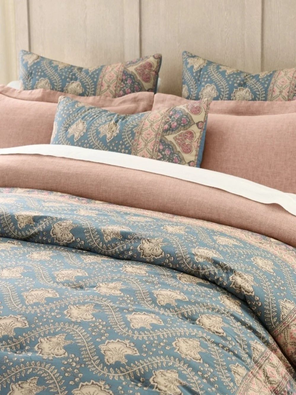 NWT Pottery Barn Ellsworth King Comforter Set With Shams
